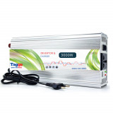 Cumpara ieftin Invertor 2 in 1 cu incarcator baterii auto , 3000W 12V 220V, Port USB, Functie UPS