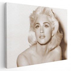 Tablou afis Madonna cantareata 2336 Tablou canvas pe panza CU RAMA 60x90 cm