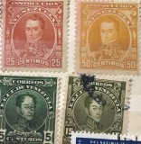Timbre America Interbelica TMB1RAR Venezuela serie/lot 4