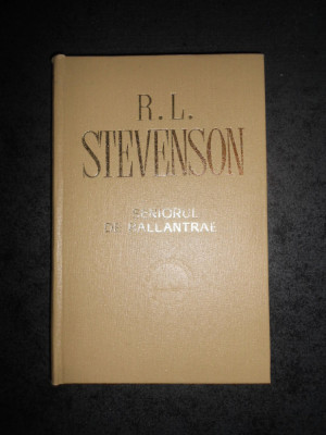 R. L. STEVENSON - SENIORUL DE BALLANTRAE (1967, editie cartonata) foto