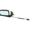 Oglinda exterioara Vw Golf 2 (19e/1g), 1988-1991, Vw Jetta (16e/19e /1g2), 02.1988-12.1991 , partea Stanga, culoare sticla crom, sticla plana, cu car