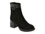 Ghete FLAVIA PASSINI negre, RT5740, din piele intoarsa