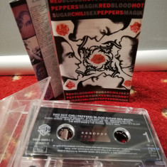 caseta audio originala RED HOT CHILI PEPPERS - BLOOD(1991/WARNER) - stare: NM