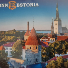 XG Magnet frigider - tematica turistica - Estonia - Tallin