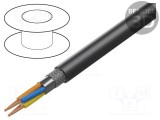Cablu ETHERLINE Cat.5e 2x2x22AWG LAPP PVC Negru