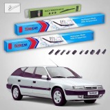 Cumpara ieftin Ștergătoare Citro&euml;n Xantia Break X1 Estate 1995-1998 | Set Față și Spate Flat Premium &ndash; TeamCar&reg;