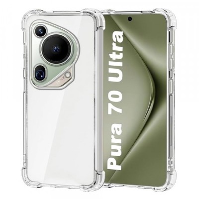 Husa pentru Huawei Pura 70 Ultra, Techsuit, Shockproof Clear, Transparenta foto