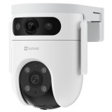 Camera Supraveghere Ezviz H9C Dual Wi-Fi, Rezolutie 2304x1296, Lentila 2.8mm, IR 30m, AI Detectie Umana, Slot Micro SD 512GB