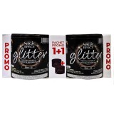 Pachet glitter Magic Efect 1+1 Auriu