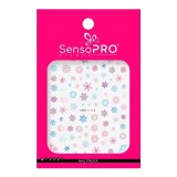 Abtibild Unghii SensoPRO Milano - Cheerful Snowflakes