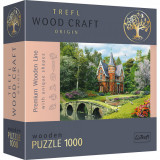 Cumpara ieftin Puzzle trefl din lemn 1000 piese casa victoriana