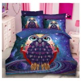 Cumpara ieftin Lenjerie de Pat Dublu, Bumbac Finet 3D, 6 Piese - SIPRA2-16