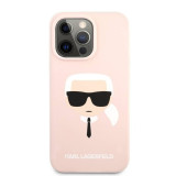 Cumpara ieftin Husa Cover Karl Lagerfeld Liquid Karl Head pentru iPhone 13 Pro Max Pink