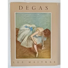 DEGAS par JOHN REWALD , EDITIE INTERBELICA