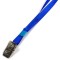 Snur textil cu clips metalic pentru ecuson