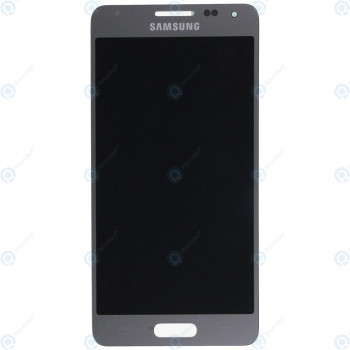 Samsung Galaxy Alpha (G850F) Unitate de afișare completă argintie GH97-16386E foto