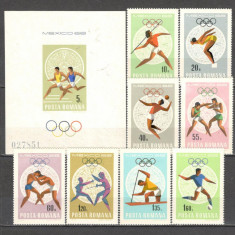 Romania.1968 Olimpiada de vara MEXIC DR.183