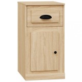 Cumpara ieftin Dulap lateral, sertar stejar sonoma, 40x50x75 cm lemn prelucrat