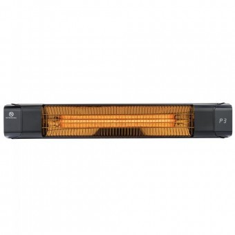 Incalzitor electric cu infrarosu pentru terasa, 500W / 1000W / 2000W, IP55, dimensiune 76 x 12 x 8 cm foto