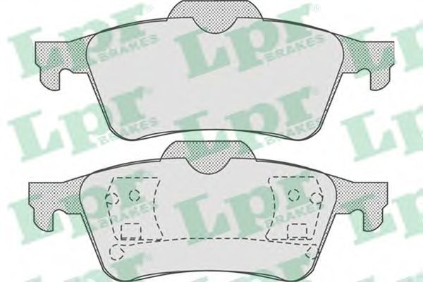 Set placute frana,frana disc OPEL VECTRA C GTS (2002 - 2016) LPR 05P815