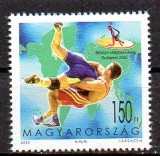 UNGARIA 2005, Sport, Campionatele Mondiale de Lupte, serie neuzata, MNH