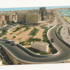 FA3 - Carte Postala - ISRAEL - Tel-Aviv, The Sea Side, circulata 1963