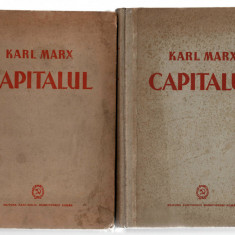 Capitalul 2 vol. - Karl Marx, Ed. Partidului Muncitoresc Roman, 1951, cartonata
