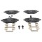 Set placute frana fata ATE, Citroen C8, 2002-, Jumpy, 1994-2006; Fiat Scudo (220), 1996-2006, Ulysse (179), 2002-2011; Lancia Phedra 2002-2010; Peuge