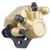 Etrier Frana ATV 50-250cc Spate/Fata Loncin Bashan 110cc 125cc 250cc + Placute Frana - Sistem Franare Quad, Aurie, Distanta gauri 63mm