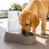 Adapator automat pentru animale de companie, 2L, gri, CMCLASS
