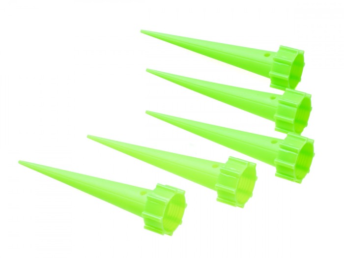 Set 5 picuratoare plante, Plastic, Verde
