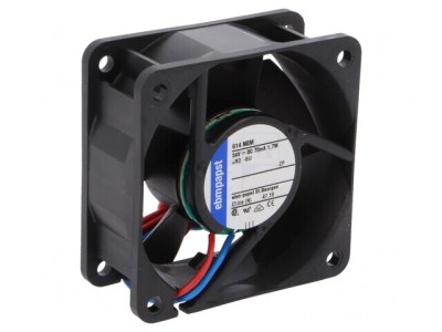 Ventilator axial 24VDC 60x60x25mm 35m3/h 28dBA foto