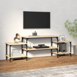 vidaXL Dulap TV, stejar sonoma, 157x35x52 cm, lemn prelucrat