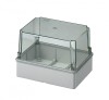 Doza Aplicata Transparenta 190x140x140mm IP56 ABS Elettrocanali, Distributie, Jonctiune, Rezistenta UV