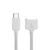 Cablu de &icirc;ncărcare PD 140W 5A Tip-C Tata la conector magnetic Magsafe 3 Macbook Pro Macbook Air TKDO88O49-W