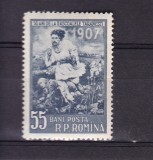 1957 LP 426 - 40 DE ANI DE LA RASCOALELE TARANESTI DIN 1907 MNH, Nestampilat