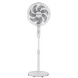 Ventilator cu picior HEINNER HSF-M750M-WH, 7 palete, timer: 2h, control mecanic, putere: 50W, alb