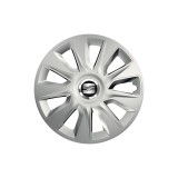 Cumpara ieftin Set 4 capace roti Cu Inel Cromat Stratos R16 pentru gama auto Seat, Autohelix MSA