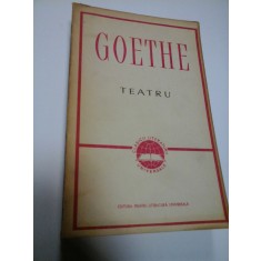 TEATRU - GOETHE