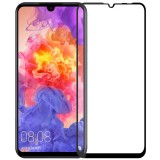 Folie Protectie Ecran Blueline pentru Huawei P30 lite, Sticla securizata, Full Face, Full Glue, Neagra