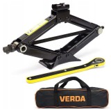 Cric auto trapezoidal 1,5t cu husa de depozitare transport SN3553