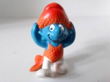 ** Jucarie cauciuc strumf, smurf, Schleich, 5.5cm