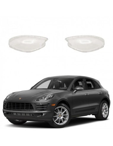 Set 2 sticle faruri pentru Porsche Macan (2014 - 2018)