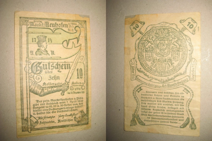 B108-Bancnote Germania Reich vechi pana in 1945. Inclusiv al 3 lea Reich.