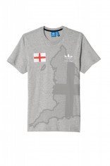 Tricou barbati Adidas Originals England Gri XS foto