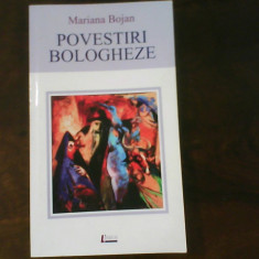 Mariana Bojan Povestiri bologheze, princeps, cu dedicatie si autograf