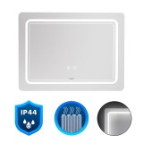 Oglindă Vid 80 cu iluminare LED 80x60 cm