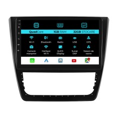 Navigatie Dedicata Skoda Yeti (2009-2017), 10Inch, 1Gb Ram, 32Gb Stocare, Carplay