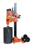 Masina de carotat industriala pt. beton armat si materiale dure &Oslash;500mm, 5.58kW, stand reglabil la unghi inclus - CNO-CK-950/3BE