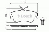 Set placute frana,frana disc VW TRANSPORTER IV platou / sasiu (70XD) (1990 - 2003) BOSCH 0 986 461 753